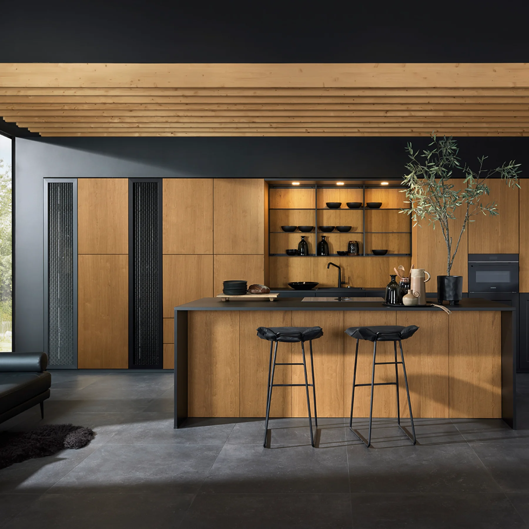 Rustic charm and striking effects